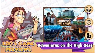 Edo's The Dutch East Indies: Adventures on the High Seas Review (KS Preview)