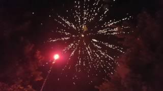 Epic Backyard Fireworks Show 2017