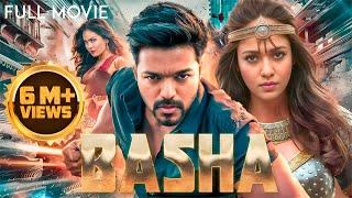 Vijay's Movie Basha | New 2024 Released South Indian Hindi Dubbed Action Movie | Nayanthara