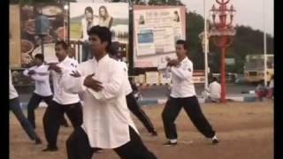 Sunrise Tai chi in Marina Beach,Chennai by Fu Sheng Yuan Taichi Academy - India Chapter 1/2