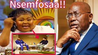 So You Can’t Be Serious For Once!! Yaa Titi F!res Nana Addo For Visiting Ukraine President….