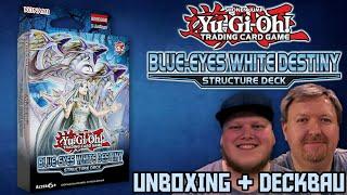 Yu-Gi-Oh! TRADING CARD GAME Structure Deck: Blue-Eyes White Destiny Opening & Deckbau | Trader 2025