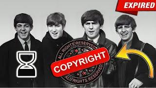When will the Beatles' music enter public domain?