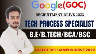 Google (GOC) Bulk Hiring | Latest Off Campus Drive 2022 | Latest Jobs Update | Fresher | Must Watch