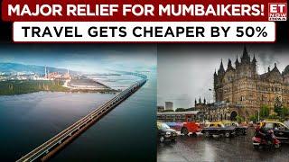 Mumbai-Navi Mumbai Travel Gets Cheaper! | NMMT Slashes Fare Over 50% On MTHL Route | Business News