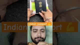 Indian passport l #shorts #passport  #ytshorts