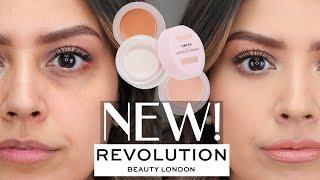 NEW!!! MAKEUP REVOLUTION EYE BRIGHT UNDER EYE CORRECTORS AND UNDER EYE PRIMER | REVIEW + WEAR TEST