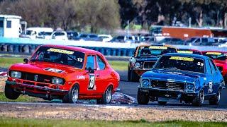 Historic Touring Car Racing 50k Plate 2023 Winton Festival Of Speed Blend Line TV