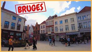 BRUGES, Belgium - September 2022 - Walking Tour