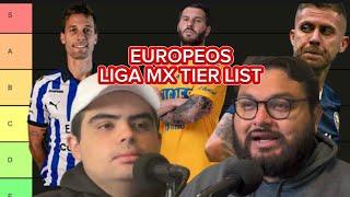 EUROPEOS EN LIGA MX TIER LIST ¿JEREMY MENEZ MEJOR QUE GIGNAC? ¿SERGIO CANALES UNA DECEPCIÓN?