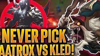 When The Rank 1 Kled Faces Aatrox...