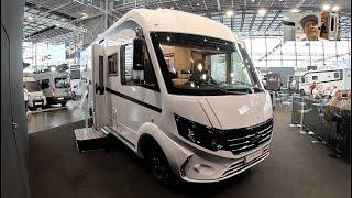 Laika Ecovip H 4112 DS luxury RV motorhome Camper Van Camping car Fiat walkaround + interior V2183