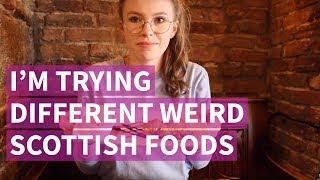 Trying Weird Scottish Food | Hollie McRae | Student Vlog