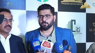 Press Talk at Mayfair CITI Islamabad office inauguration