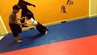 Children Combat Training Camp Hanish Sankar Kids Wushu Guan India