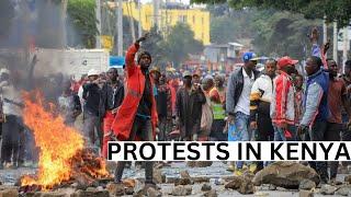 LIVE: Kenyans Reject Ruto's Punitive Finance bill 2024 with Protests Nairobi  | Kenya Protests