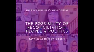 2020 Una O'Higgins O'Malley Webinar -  Jo Berry (1/2)