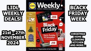 Lidl Weekly Deals 21st - 27th November 2024 Black Friday Week