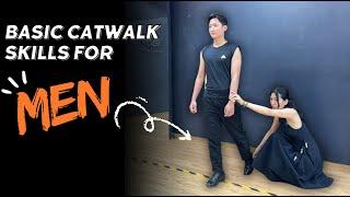 Instructions on catwalk techniques from basic to advanced for Mr World Vietnam 2024 contestant