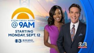 CBS Philadelphia to launch 9 a.m. newscast starting September 12