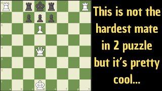 White to go, checkmate in 2!