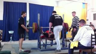 Bench press 155kg 93kg class. IPF, Volkov Pavel