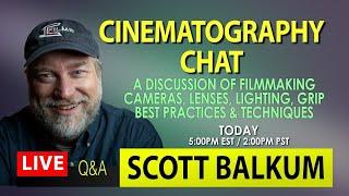 LIVE 3-15-24 - The World Didn’t End. The World of Cinematography Is Still Alive - Let’s Chat!