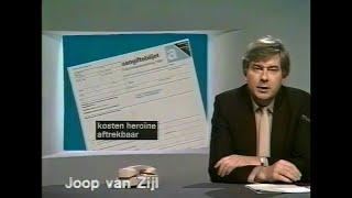 STER reclame & NOS Journaal 14-03-1984 Joop van Zijl | TV zoals het vroeger was