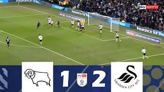 Derby County vs. Swansea City [1-2] | EFL Championship 2024/25 | Match Highlights!