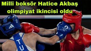 Milli boksör Hatice Akbaş olimpiyat ikincisi oldu