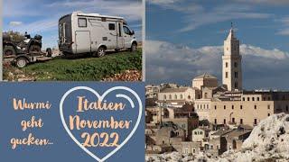 #046 - Mit dem Wohnmobil und Quad nach Italien, November, Apulien, Matera, Gravina in Puglia, Castel