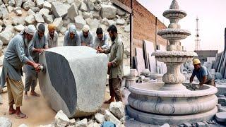 The Skillful Artisans Behind Stone Fountain Creations