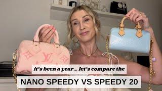 LOUIS VUITTON NANO SPEEDY AND SPEEDY 20 REVIEW | Laine’s Reviews