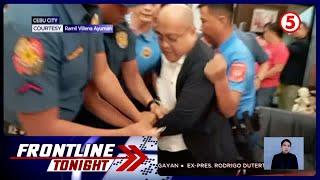 Ex-Cebu administrator Collin Rosell, pumalag nang posasan ng mga pulis | Frontline Tonight