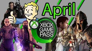 Xbox Game Pass April 2021 Games Suggestions and Additions