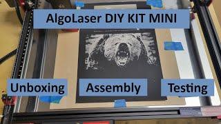 AlgoLaser DIY KIT MINI | Unboxing Assembly Testing