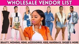 Free Wholesale Vendor List | ALL CATEGORIES | Wholesale Clothing Vendors