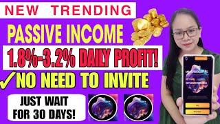 PASSIVE INCOME! GRABE WITHDRAWABLE ANG PUHUNAN! PWEDE SA MGA BUSY AT AYAW MAG INVITE!