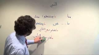 Arabic Grammar: Negating Conjugated Verbs in Colloquial Egyptian and Levantine Arabic النفي بالعامية