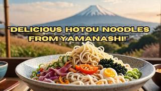 Delicious Hotou Noodles from Yamanashi!