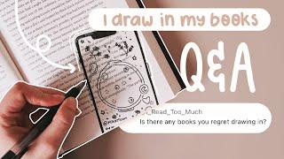 I draw in my books - Q&A 