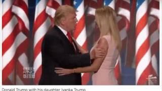 Donald and Ivanka's body language at the #RNC