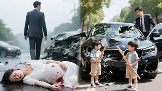 Cruel CEO dumped his pregnant wife. 5 years later, twins smash CEO's car for mom’s revenge! #ceo