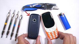 NEW Nokia 3310 Durability Test - 2017 Edition