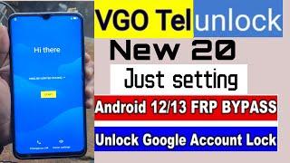 Vgo Tel New 20 Frp bypass Android 11 Without pc | New 2024