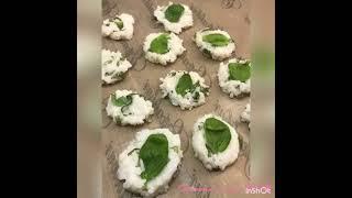 Homemade rice cracker- Cherry blossoms-basil-sea salt...宮千栩