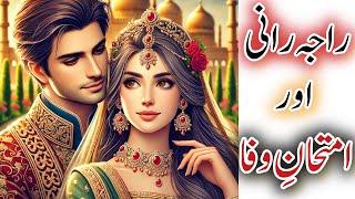 "Raja Rani aur Imtihan-e-Wafa " #fairytalesinurdu #hindifairytales  #urdufairytales