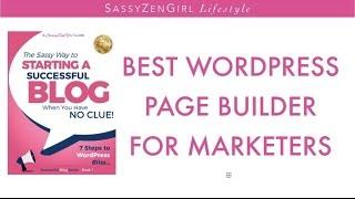 Best Wordpress Front End Page Builder for Marketers? - Thrive Content Builder Review & Demo