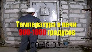Истытание противопожарной двери Дельта ДМП 1 2018