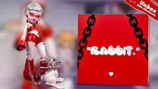 Unboxing SUVII Vaccines The Year of Rabbit Series Limited Figure -- Red Crow & White Rabbit